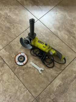 Ryobi Corded 4.5” Twist Handle Angle Grinder