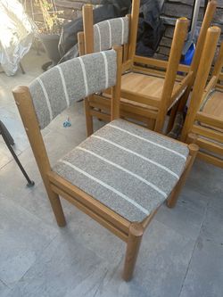 6 regular chairs