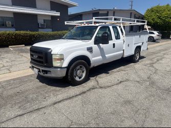 2008 Ford F350 utility bed