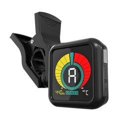 KLIQ UberTuner - Professional Clip-On Tuner for All Instruments (multi-key modes) - with Guitar, Ukulele, Violin, Bass & Chromatic Tuning Modes (also 