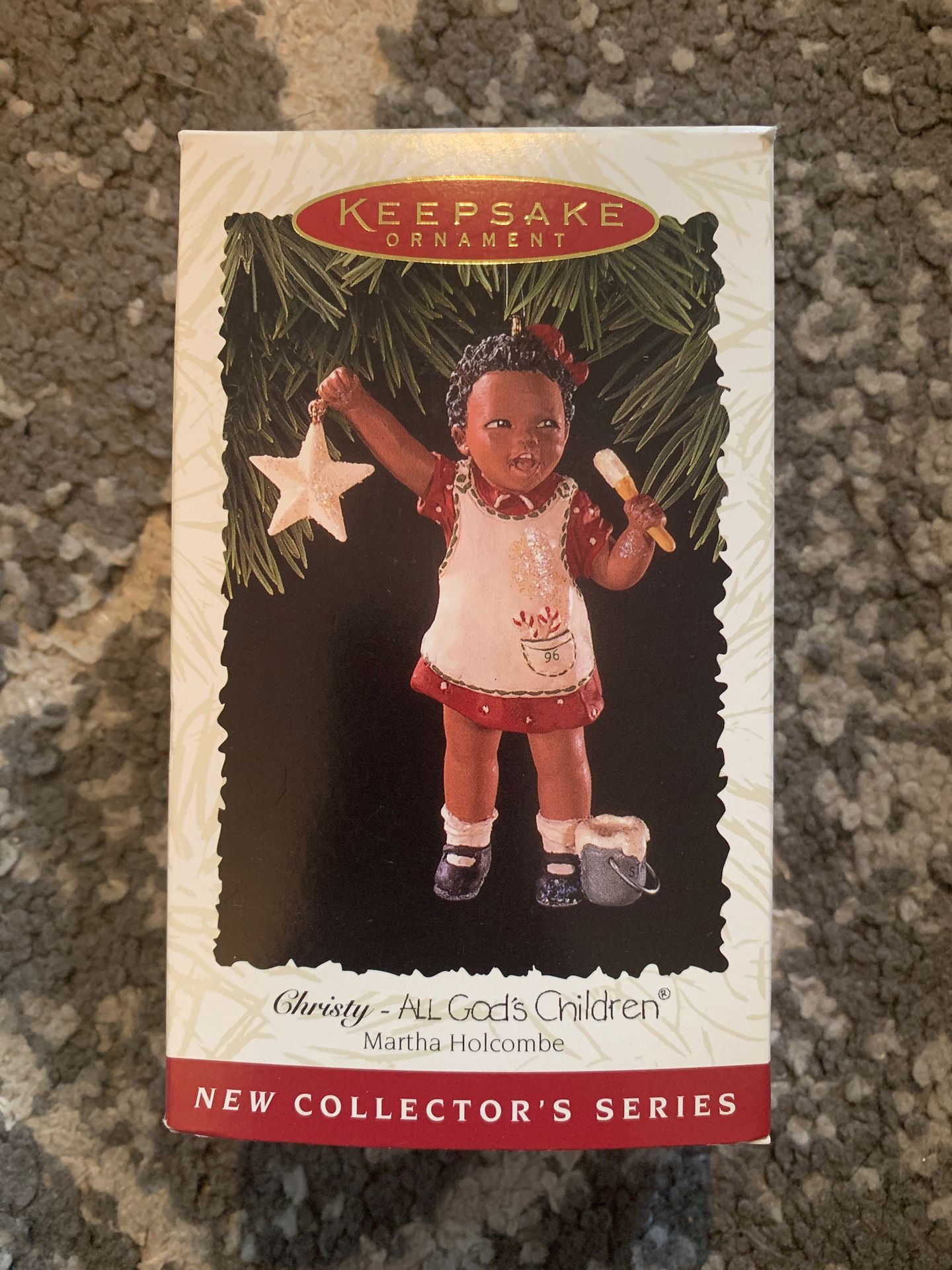 1986 Vintage Hallmark Christmas Ornament - Christy - All God’s Children