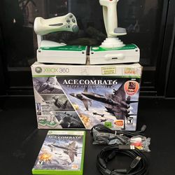 Ace Combat 6 Fires Of Liberation for Xbox 360 - Controllers, Game, Box