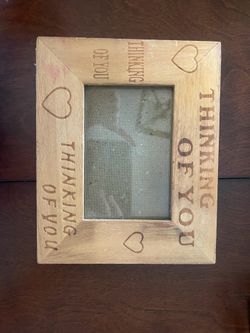 ‘Thinking Of You’ Wooden Picture Frame