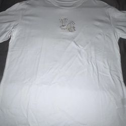 Womens or juniors embroidered graphic tshirt 