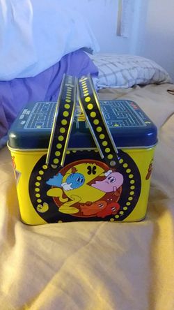 VINTAGE 1980 Pacman Tin.