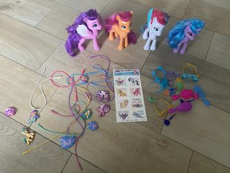 My Little Ponies New Generation with accessories