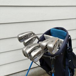 PING G 5i-UW Iron Set — Dynamic Gold X100 — White Dot