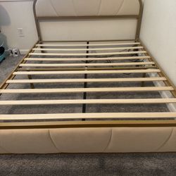 Queen Fabric Bed Frame