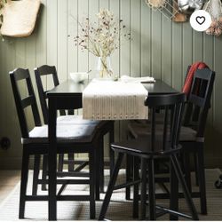 Ikea Hagernas Table And 4 Chairs