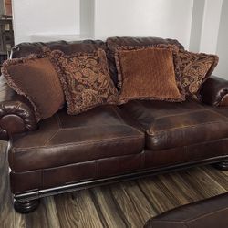Genuine Leather Sofa Set 2k, OBO