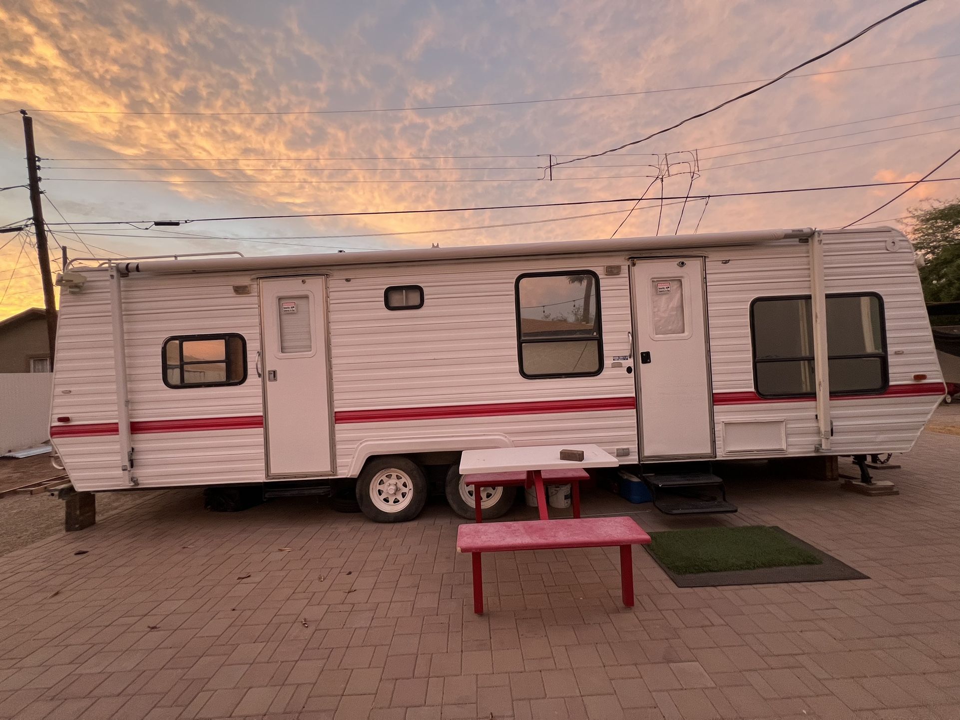 Rv Converted To A Tiny House Inside