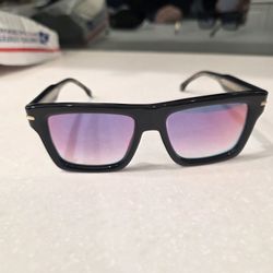 CARRERA 305/S 807 YB BLACK UNISEX SUNGLASSES w MULTICOLOR FESTIVAL EDITION LENS