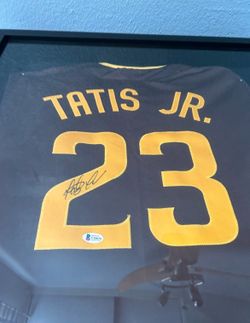 Tatis jr signed jersey