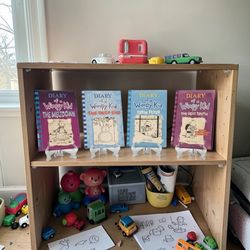 Lot Of 4 Diary Of A Wimpy Kid By Jeff Kinney /Cabin/Meltdown/Deep End/Ugly Truth. Hardcover Books are in very good condition. The image features four 