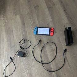 Switch 1 With HDMI, Power cord, And Dock