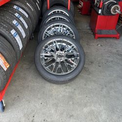 Rines para chevy camaro Ford mustan honda Toyota Nissan Espesial de 4 rines 20 X9.0 new nuebos y llantas new  nuevas 245/45/20 Goodyear Eagle montadas