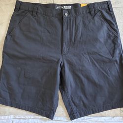 Carhartt Rugged Flex Relaxed Fit Canvas Utility Work Short, Size 42, New