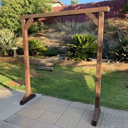 Wooden Arbor For R. £. N. T only
