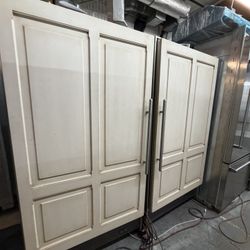 72” Sub Zero Columns Refrigerator And Freezer Panel Ready 