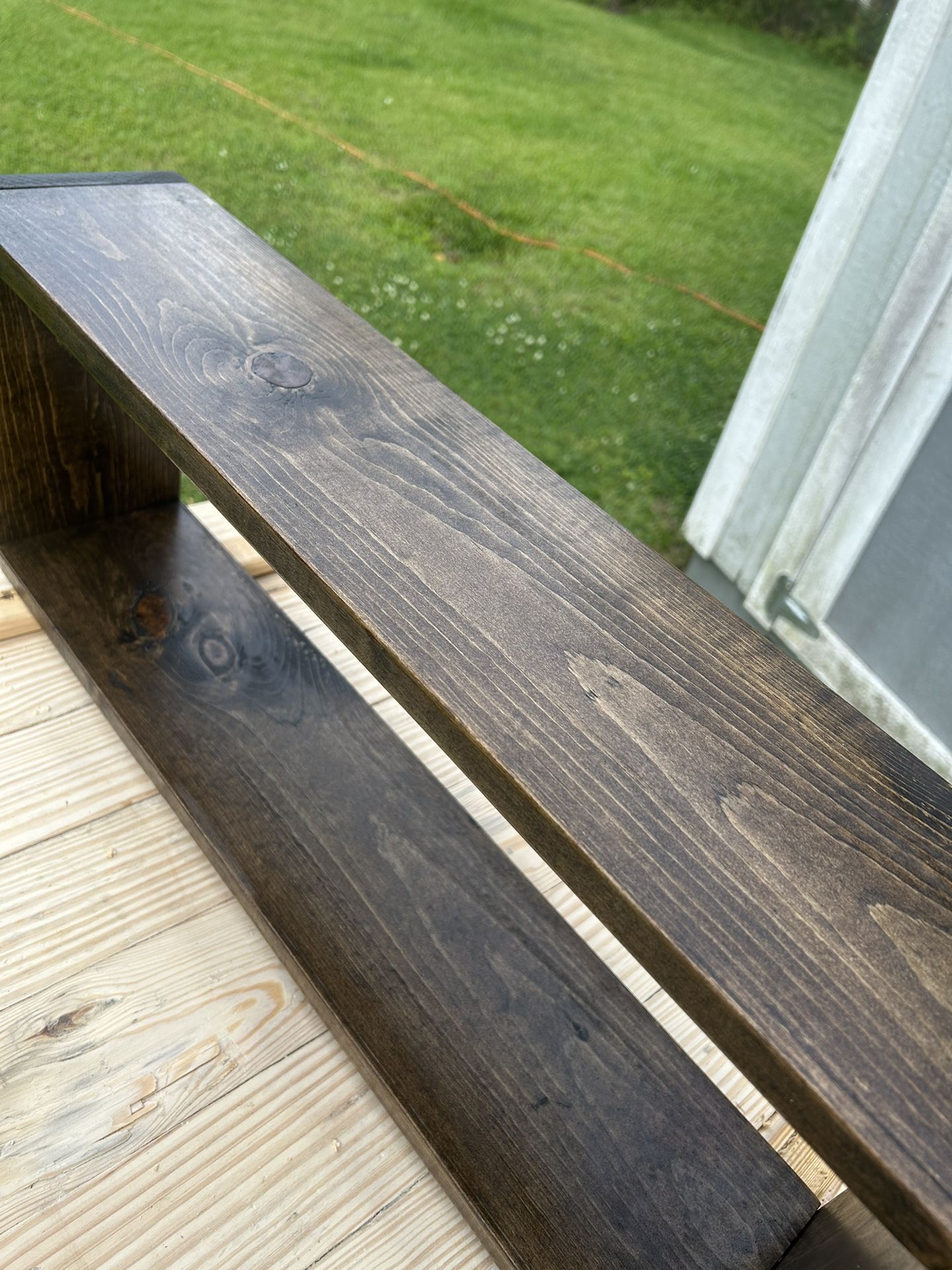 Hand Crafted Solid Wood Shelf