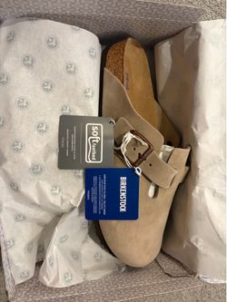 BIRKENSTOCK.  Boston BS Taup.