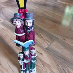 Albert E Price Santa's House Christmas Collection Caroler Figurine 12'

