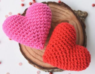 Valentines Heart Amigurumi