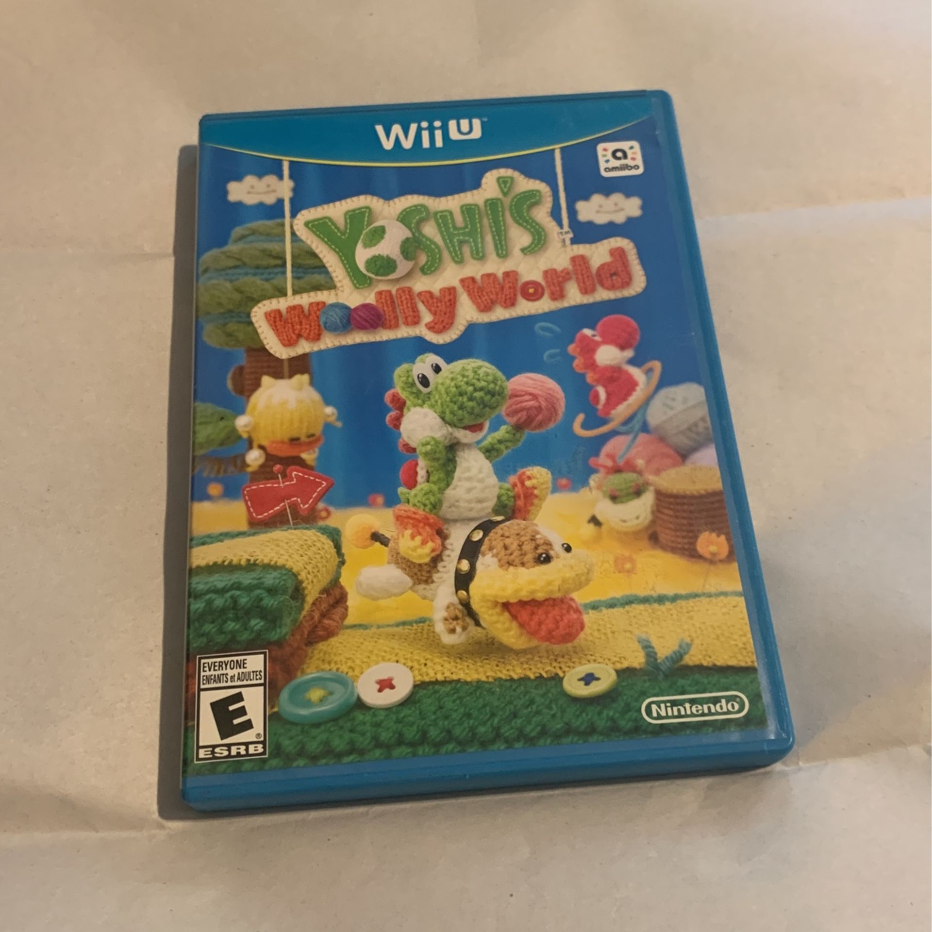 Nintendo Wii U Yoshi Woolly World