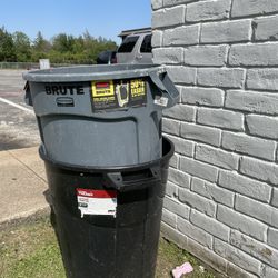 2 Trash Cans 