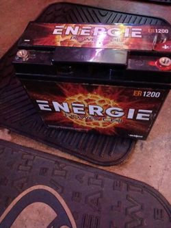 Energie car audio battery