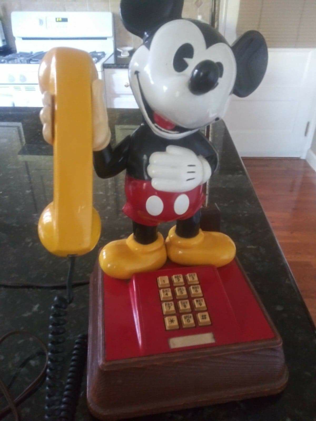 Vintage Mickey Mouse Rare Lamp/Phone Combo!