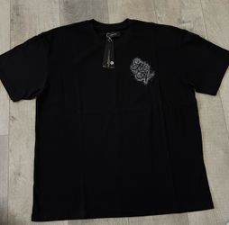 Amiri Black Crystal Graphic T-Shirt