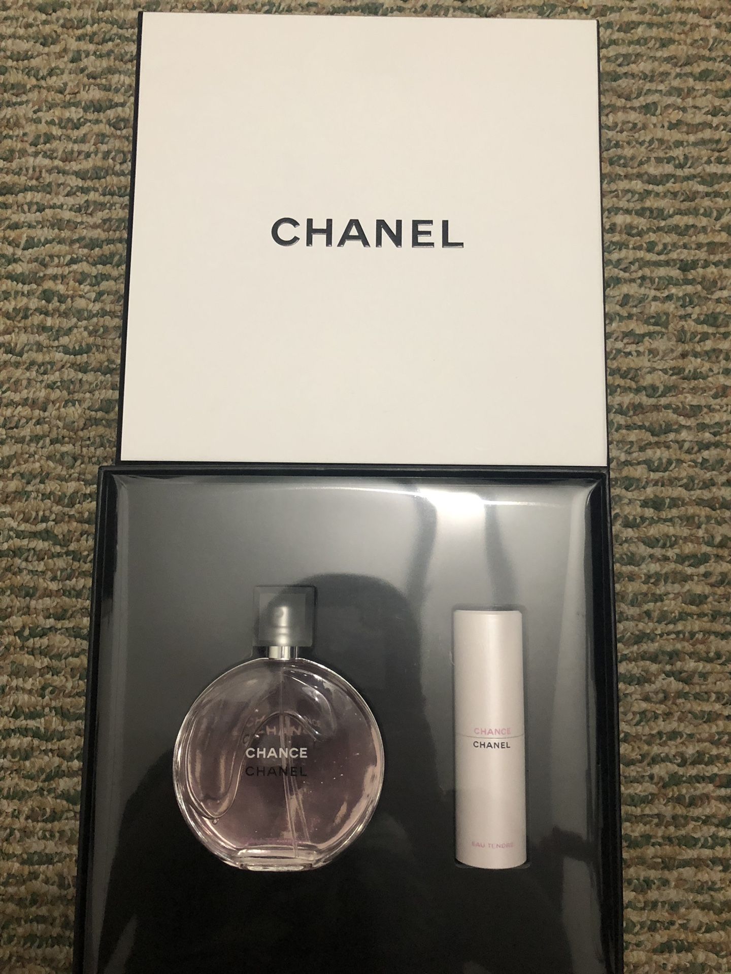 Chanel chance TENDRE perfum gift set for woman’s new never used retails 130$ plus tax