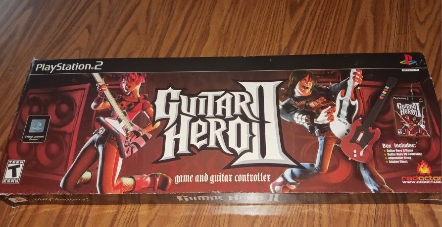 Ps2 Guitar Hero 2 CIB