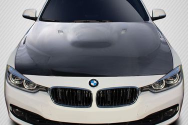 Blemished 2012-2018 BMW 3 Series F30 / 2014-2020 4 Series F32 Carbon Creations M3 Style Hood - 1 Piece