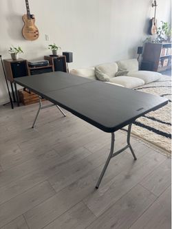 Lifetime Black Folding Table