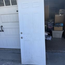 FREE STEEL GARAGE DOOR