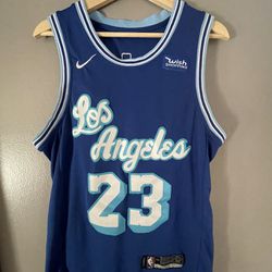 Nike NBA Los Angeles Lakers 2020 Lebron James Classic Edition Swingman Jersey