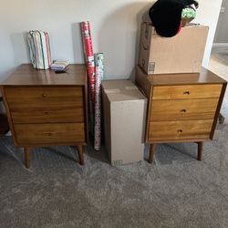 Wood End Tables