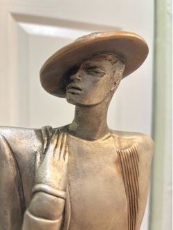 VINTAGE 1987 AUSTIN SCULPTURE BY ARTIST DAVID FISHER "VOGUE" SIGNED RARE/HTF