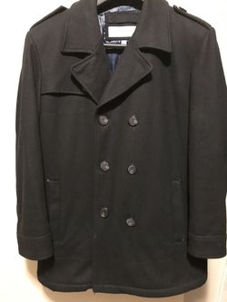 Like New! Men’s Black Wool Coat