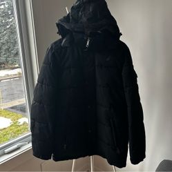 Nautica Winter Jacket For Men Size Small In Navy Blue