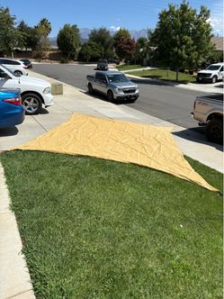 Rectangle sun shade 20x15