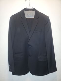 Express Fitted Suit Black