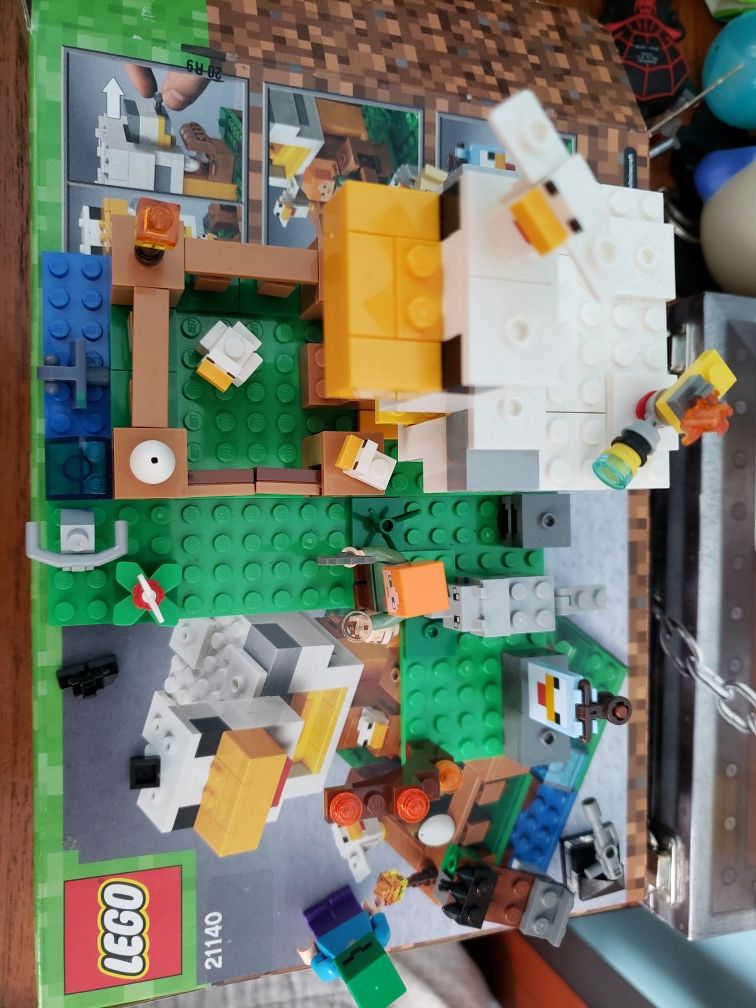 Lego minecraft instruction and box included