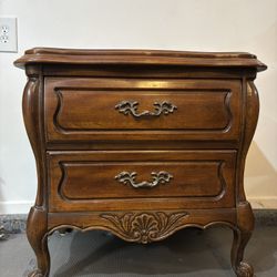 Wooden Side Table (set Of 2) 