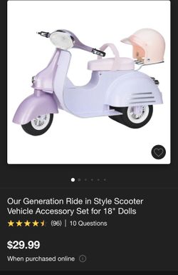 American girl doll motorcycle outlet