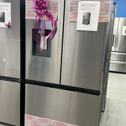 Large Capacity Refrigerator with Dual Ice Makers🧊