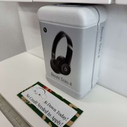 Beats By Dre Solo 4 Bluetooth Headphones - $1 To Take it Home same Day and Pay the Rest later!