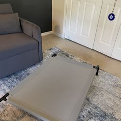 Lifted Dog Bed - Gray